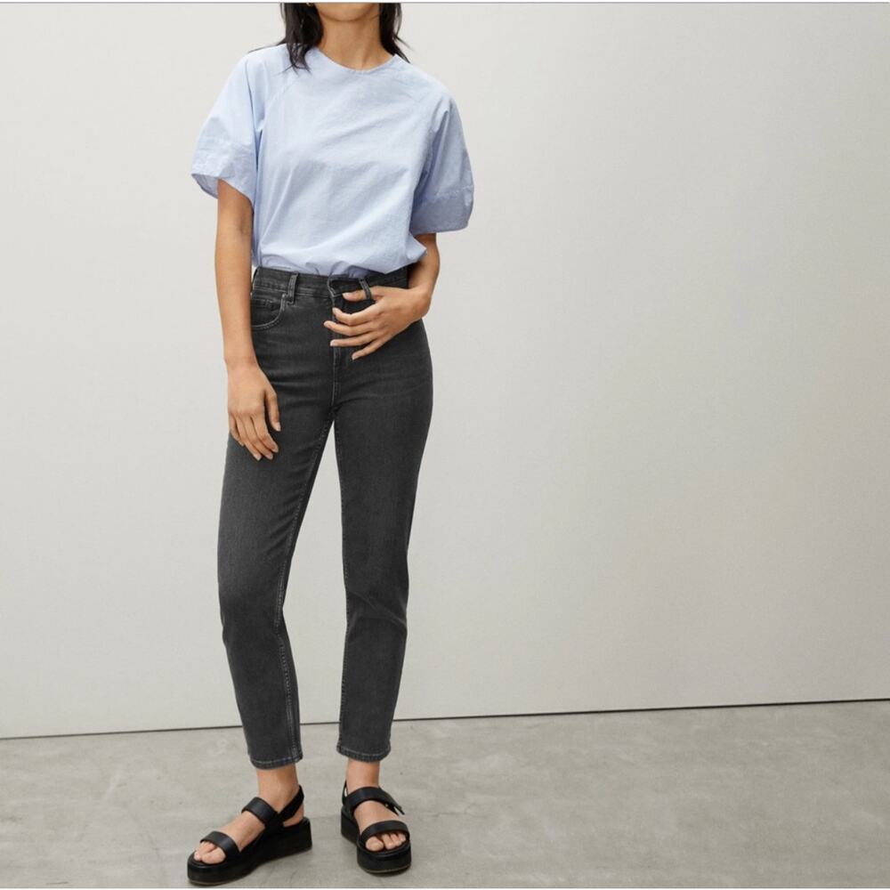 Everlane The Cheeky Jean Washed Black Size 27